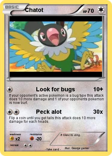 Pokemon Chatot
