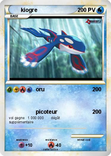 Pokemon kiogre