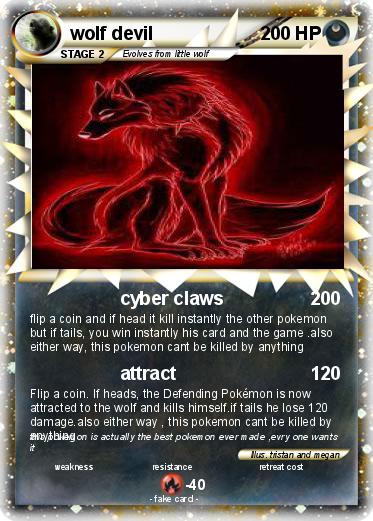 Pokemon wolf devil