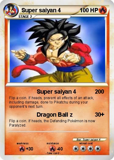 Pokemon Super saiyan 4
