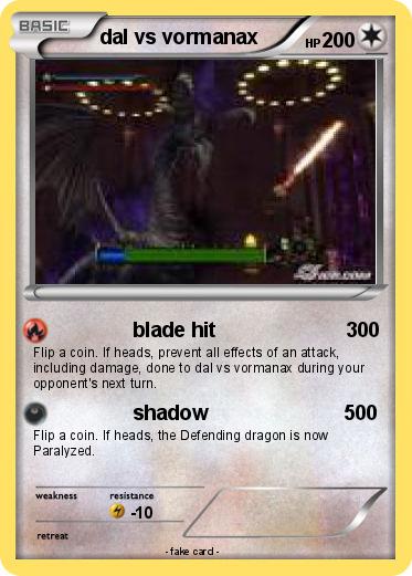 Pokemon dal vs vormanax