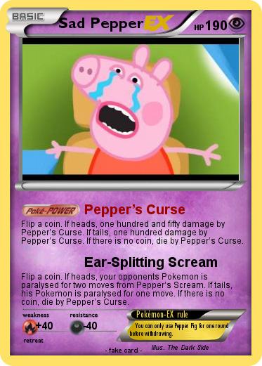 Pokemon Sad Pepper