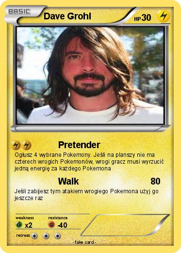 Pokemon Dave Grohl