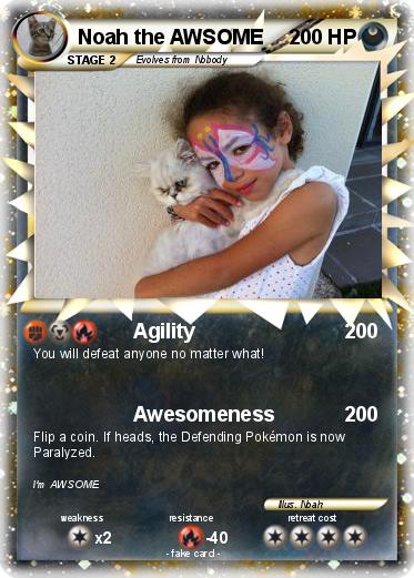 Pokemon Noah the AWSOME