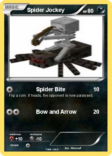 Pokemon Spider Jockey