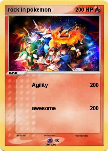 Pokemon rock in pokemon