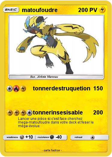 Pokemon matoufoudre