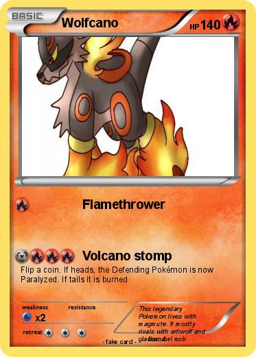 Pokemon Wolfcano