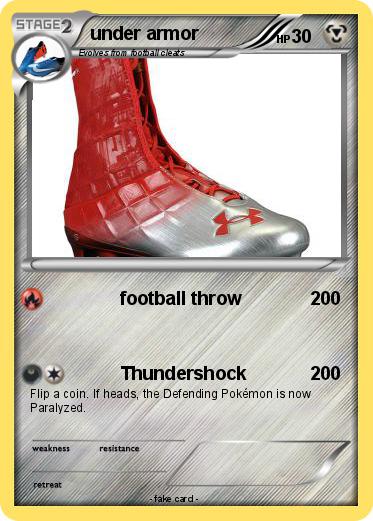 Pokemon under armor