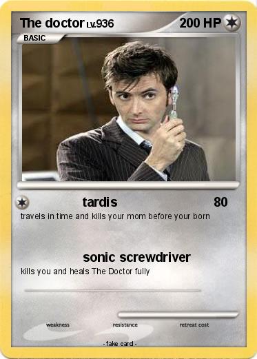 Pokemon The doctor