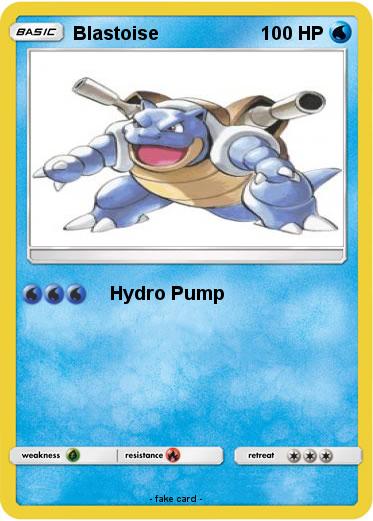 Pokemon Blastoise