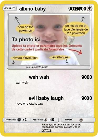 Pokemon albino baby                    00000