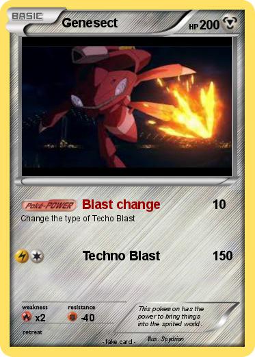 Pokemon Genesect