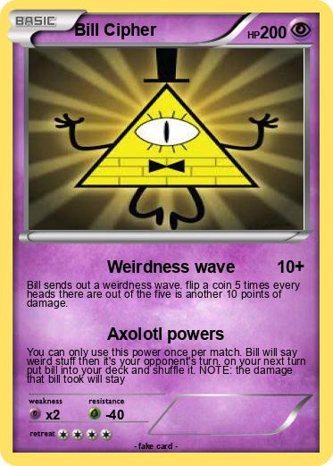 Pokemon Bill Cipher