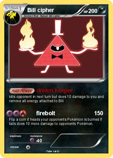 Pokemon Bill cipher