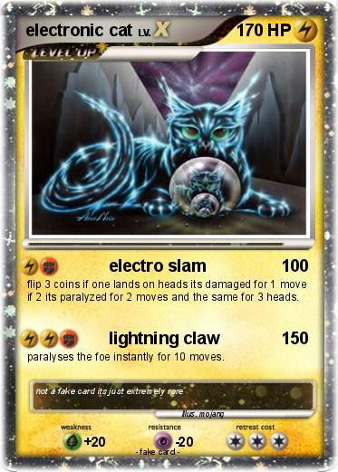 Pokemon electronic cat