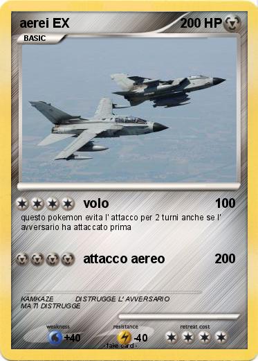 Pokemon aerei EX