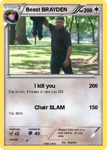 Pokemon Beast BRAYDEN