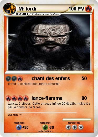 Pokemon Mr lordi