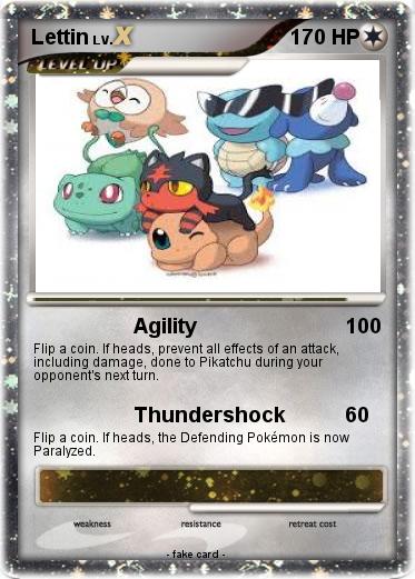 Pokemon Lettin