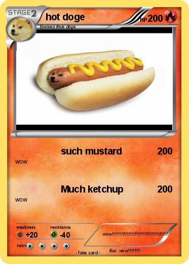 Pokemon hot doge