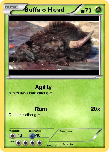 Pokemon Buffalo Head