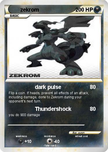Pokemon zekrom
