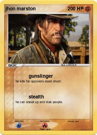Pokemon jhon marston