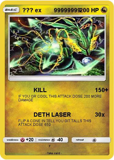 Pokemon ??? ex        99999999