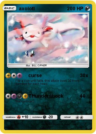 Pokemon axolotl