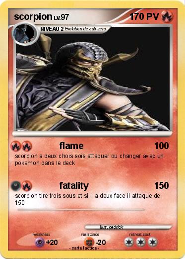 Pokemon scorpion