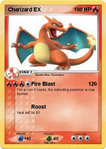 Pokemon Charizard EX