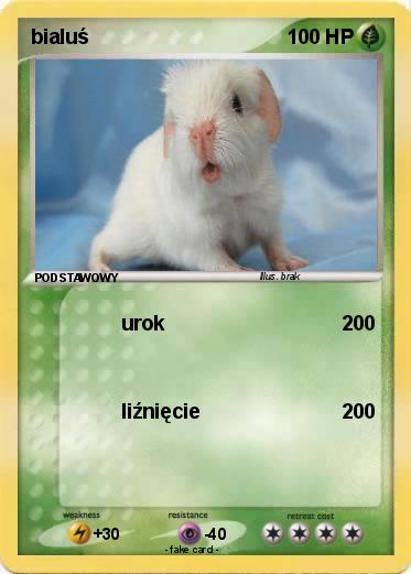 Pokemon bialuś