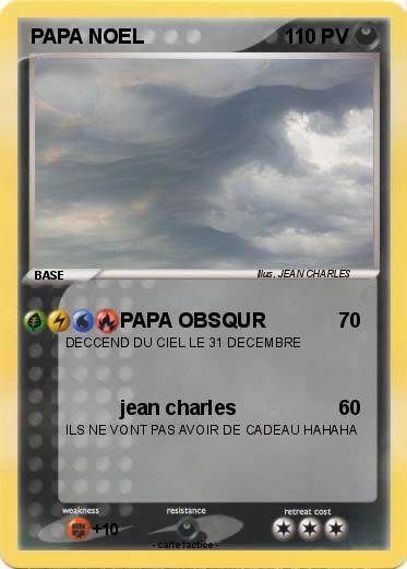 Pokemon PAPA NOEL
