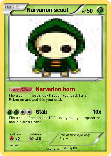 Pokemon Narvarion scout