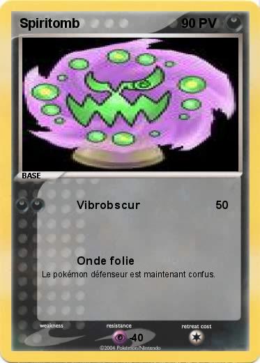 Pokemon Spiritomb