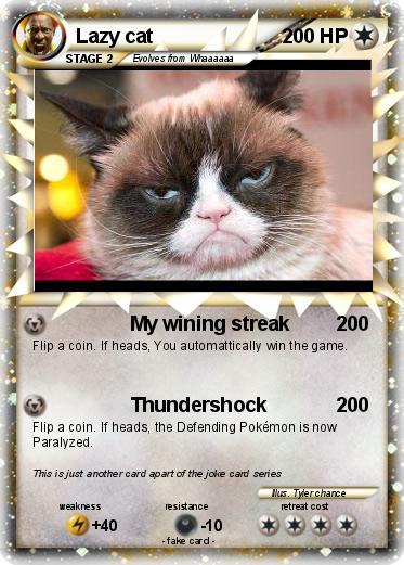Pokemon Lazy cat