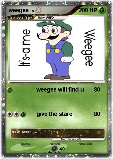 Pokemon weegee