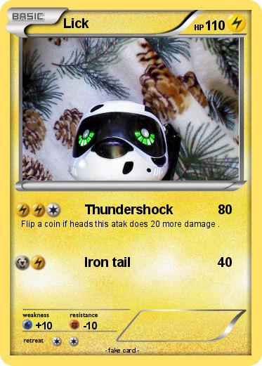 Pokemon Lick