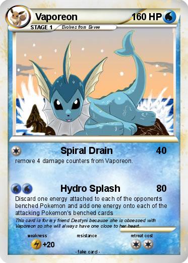 Pokemon Vaporeon