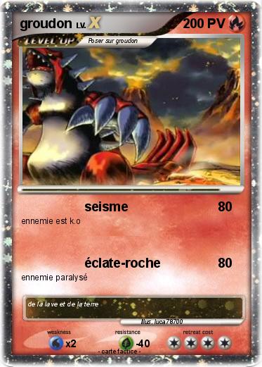 Pokemon groudon