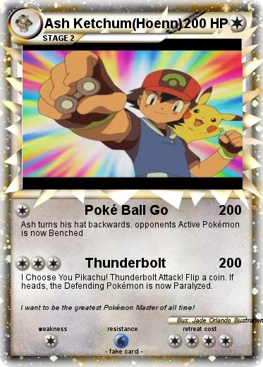 Pokemon Ash Ketchum(Hoenn)