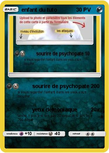 Pokemon enfant du tuto