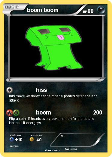 Pokemon boom boom