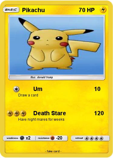 Pokemon Pikachu