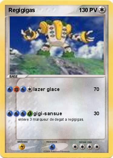 Pokemon Regigigas