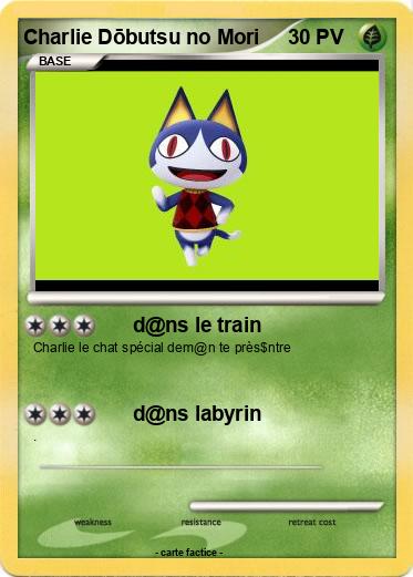 Pokemon Charlie Dōbutsu no Mori