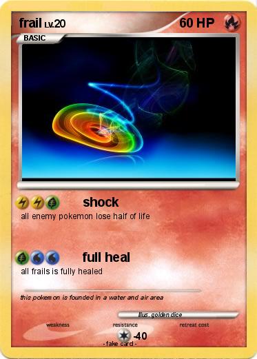 Pokemon frail