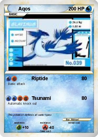 Pokemon Aqos