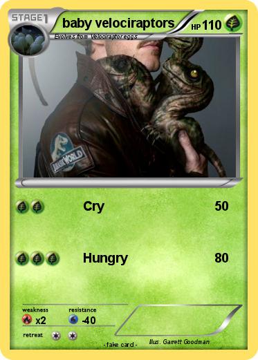 Pokemon baby velociraptors